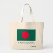 Bangladesh Flag with Name Bags