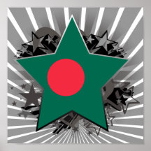 Bangladesh Star Poster