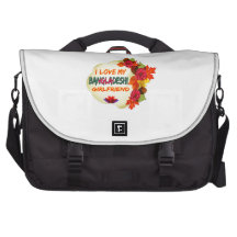 Bangladeshi Girlfriend designs Laptop Bag