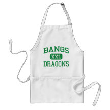 Bangs - Dragons - Bangs High School - Bangs Texas Apron