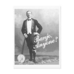 Banjo Anyone Postcard