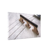 Banjo Closeup Photo Gallery Wrap Canvas
