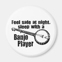 Banjo drôle magnets pour réfrigérateur