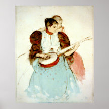 Banjo Lesson 1894 Posters