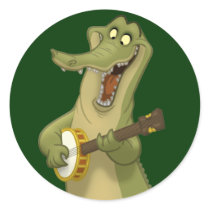 Banjo-Strummin' Gator Stickers