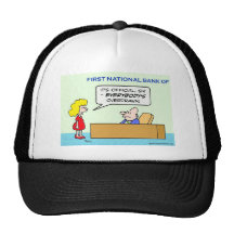 bank everybody's overdrawn official mesh hats