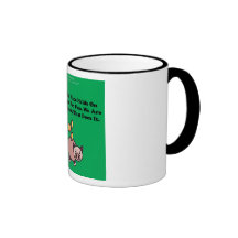Bank Humour Ringed Mug