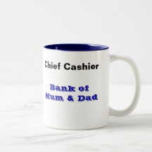 Bank of Mum and Dad Mug - Cashier