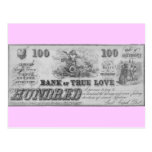 Bank of True Love Post Card