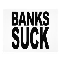 Banks Suck Personalized Announcements