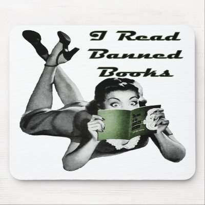 Banned Books Mousepad by Jaenne