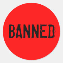 Banned Stickers