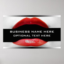 Banner For Make-Up Artist Salon Print
