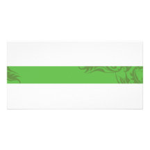 Banner-plant_green Photo Greeting Card