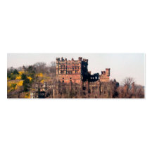Bannerman's Castle Geocache Calling Card Business Card Template
