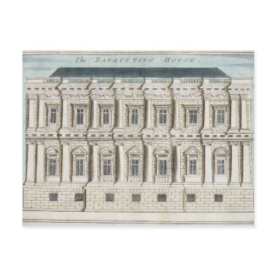 Banqueting House, Whitehall Post Card by bridgemanart