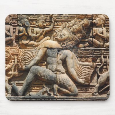 Banteay Srei Mousepad by Pipametafish