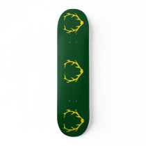 Banyeres Del Penedes, Spain flag Skate Deck