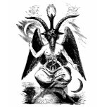 Baphomet (black) t-shirts
