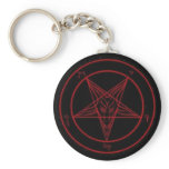 baphomet - Customized Key Chain