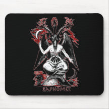 Baphomet Mouse Pad