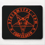 Baphomet Red Mousepad