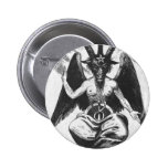 Baphomet Round Button