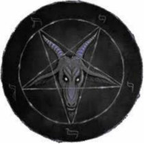 Baphomet With Grey Goat Star