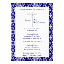 Baptême de confirmation de communion de baptême faire-parts