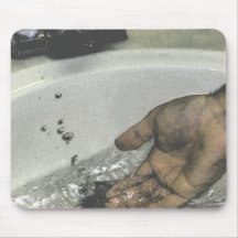 "Baptême moderne" Mousepad Tapis De Souris