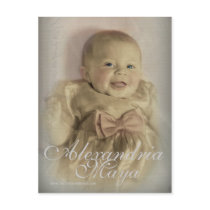 Baptism announcement2 postcards