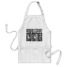 Baptism Birthday Party Worlds Coolest Godmother Aprons