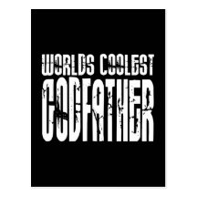 Baptism Christening Gifts Worlds Coolest Godfather Postcards