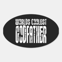Baptism Christening Gifts Worlds Coolest Godfather Stickers