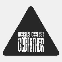 Baptism Christening Gifts Worlds Coolest Godfather Sticker