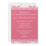 Baptism/Christening Invitation for Girl