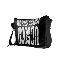 Baptism Christening Parties  Worlds Coolest Godson Courier Bags