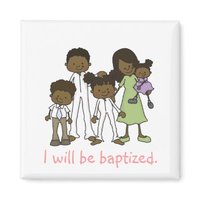 Baptism Family Magnet by greenjellocarrots