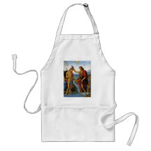 Baptism of Christ by Pietro Perugino Aprons