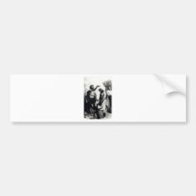 Baptism of Christ. circa 1879 Bumper Sticker