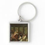 Baptism of St. Augustine Key Chain