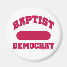 Baptist Democrat Magnet