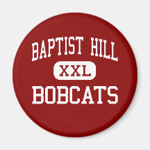 Baptist Hill - Bobcats - High - Hollywood Fridge Magnets