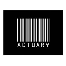 BAR ACTUARY DARK POST CARD