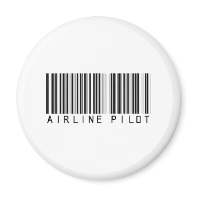 BAR AIRLINE PILOT LIGHT FRIDGE MAGNETS by NotWorking