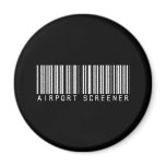BAR AIRPORT SCREENER DARK FRIDGE MAGNETS