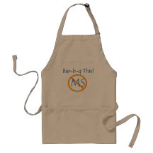 Bar-B-Q This! MS Awareness Apron