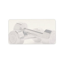 Bar bells for fitness workout address label