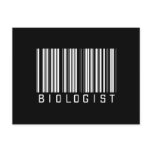BAR BIOLOGIST DARK POST CARDS