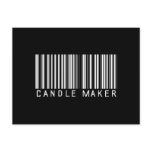 BAR CANDLE MAKER DARK POST CARDS